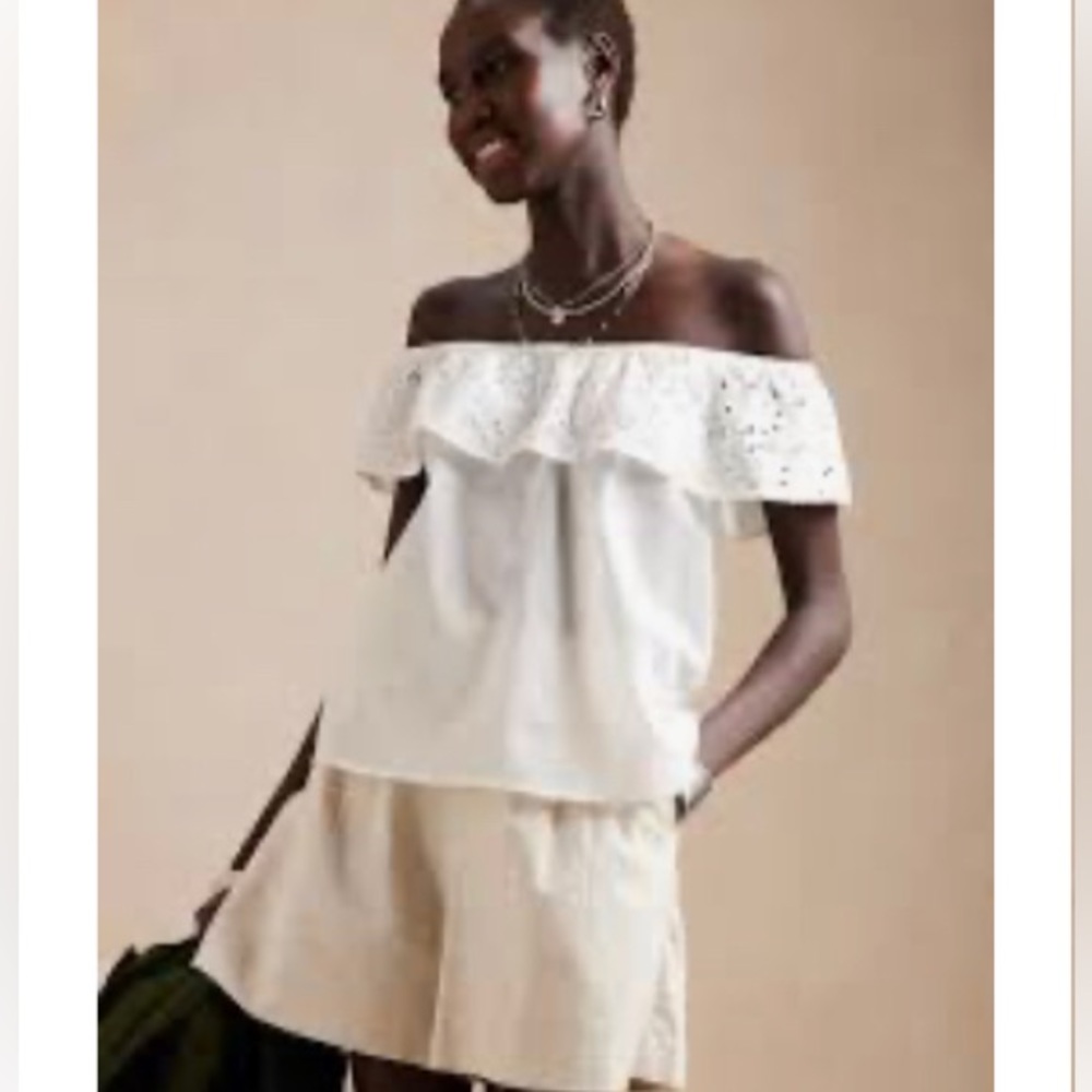 Off-Shoulder Top Banana Republic